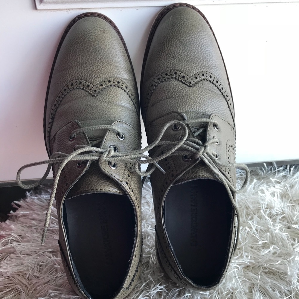 Salvatore Mann Oxford Leather Men’s Shoes 👞